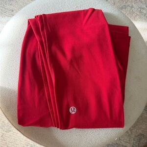 Lululemon Athletica Red Leggings